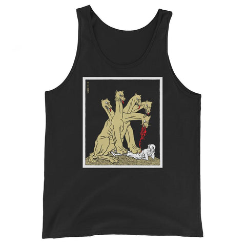 Nightmare Hydra Unisex Tank Top - Black - Pulp & Stitch