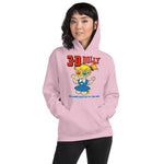 Retro 3D Dolly Unisex Hoodie - Light Pink - Pulp & Stitch