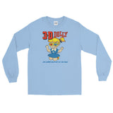 Retro 3D Dolly Unisex Long Sleeve Shirt - Light Blue - Pulp & Stitch