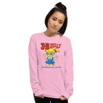 Retro 3D Dolly Unisex Long Sleeve Shirt - Light Pink - Pulp & Stitch