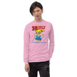 Retro 3D Dolly Unisex Long Sleeve Shirt - Light Pink - Pulp & Stitch