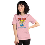 Retro 3D Dolly Unisex T-Shirt - Pink - Pulp & Stitch