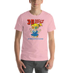 Retro 3D Dolly Unisex T-Shirt - Pink - Pulp & Stitch