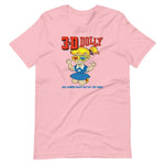 Retro 3D Dolly Unisex T-Shirt - Pink - Pulp & Stitch