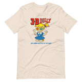 Retro 3D Dolly Unisex T-Shirt - Soft Cream - Pulp & Stitch