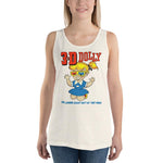 Retro 3D Dolly Unisex Tank Top - Oatmeal Triblend - Pulp & Stitch