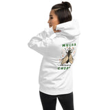 Retro Germ Fly Unisex Hoodie - White - Pulp & Stitch