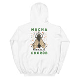 Retro Germ Fly Unisex Hoodie - White - Pulp & Stitch