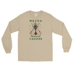 Retro Germ Fly Unisex Long Sleeve Shirt - Sand - Pulp & Stitch