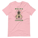 Retro Germ Fly Unisex T-Shirt - Pink - Pulp & Stitch