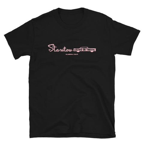 Retro Starview Drive-In Unisex T-Shirt - Black - Pulp & Stitch