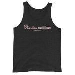 Retro Starview Drive-In Unisex Tank Top - Charcoal-black Triblend - Pulp & Stitch