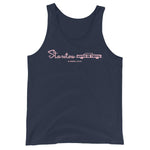 Retro Starview Drive-In Unisex Tank Top - Navy - Pulp & Stitch