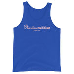 Retro Starview Drive-In Unisex Tank Top - True Royal - Pulp & Stitch