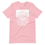 Rose Bush by Julie de Graag Unisex T-Shirt - Pink - Pulp & Stitch