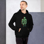 Sad Frankie Unisex Hoodie - Black - Pulp & Stitch