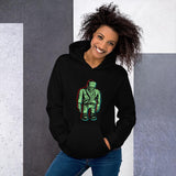 Sad Frankie Unisex Hoodie - Black - Pulp & Stitch