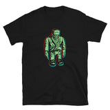 Sad Frankie Unisex T-Shirt - Black - Pulp & Stitch