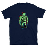 Sad Frankie Unisex T-Shirt - Navy - Pulp & Stitch