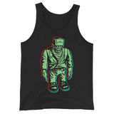 Sad Frankie Unisex Tank Top - Black - Pulp & Stitch