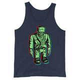 Sad Frankie Unisex Tank Top - Navy - Pulp & Stitch