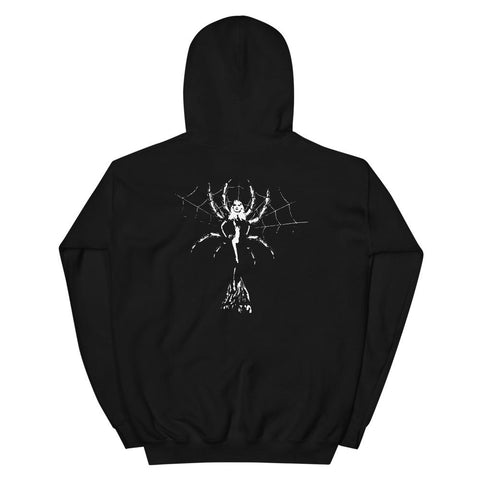 Sexy Spider Unisex Hoodie - Black - Pulp & Stitch