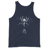 Sexy Spider Unisex Tank Top - Navy - Pulp & Stitch