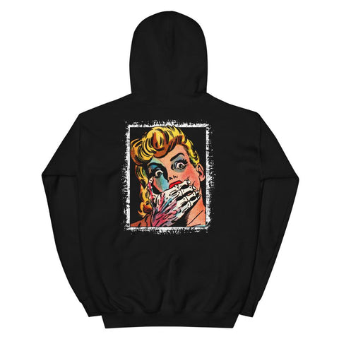 Silencio Unisex Hoodie - Black - Pulp & Stitch