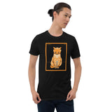 Sitting Cat (1918) by Julie de Graag Unisex T-Shirt - S - Pulp & Stitch