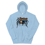 Skull Spider Unisex Hoodie - Light Blue - Pulp & Stitch