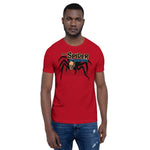 Skull Spider Unisex T-Shirt - Red - Pulp & Stitch