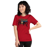 Skull Spider Unisex T-Shirt - Red - Pulp & Stitch