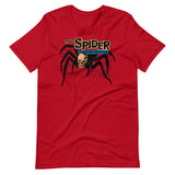 Skull Spider Unisex T-Shirt - Red - Pulp & Stitch