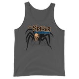 Skull Spider Unisex Tank Top - Asphalt - Pulp & Stitch