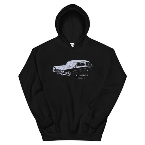 Slow Ride Unisex Hoodie - Black - Pulp & Stitch