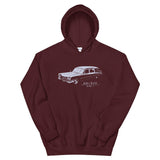 Slow Ride Unisex Hoodie - Maroon - Pulp & Stitch