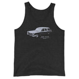 Slow Ride Unisex Tank Top - Charcoal-black Triblend - Pulp & Stitch