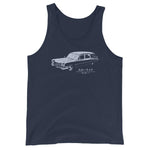 Slow Ride Unisex Tank Top - Navy - Pulp & Stitch