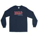 Smoke of Hell Unisex Long Sleeve Shirt - Navy - Pulp & Stitch