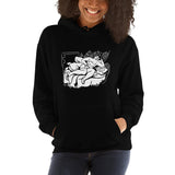 Sofa Slumber Unisex Hoodie - Black - Pulp & Stitch