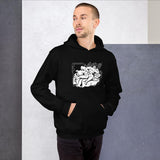 Sofa Slumber Unisex Hoodie - Black - Pulp & Stitch