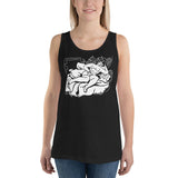 Sofa Slumber Unisex Tank Top - Black - Pulp & Stitch