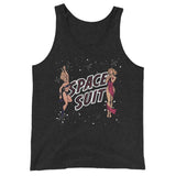 Space Suit Girls Unisex Tank Top - Charcoal-black Triblend - Pulp & Stitch