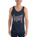 Space Suit Girls Unisex Tank Top - Navy - Pulp & Stitch