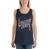 Space Suit Girls Unisex Tank Top - Navy - Pulp & Stitch