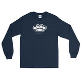 Speak Softly Unisex Long Sleeve Shirt - Navy - Pulp & Stitch