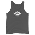 Speak Softly Unisex Tank Top - Asphalt - Pulp & Stitch