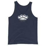 Speak Softly Unisex Tank Top - Navy - Pulp & Stitch