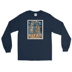 Stand Together Unisex Long Sleeve Shirt - Navy - Pulp & Stitch