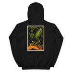 Swimming Frog by Julie de Graag Unisex Hoodie - S - Pulp & Stitch